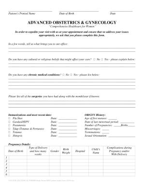 Form preview