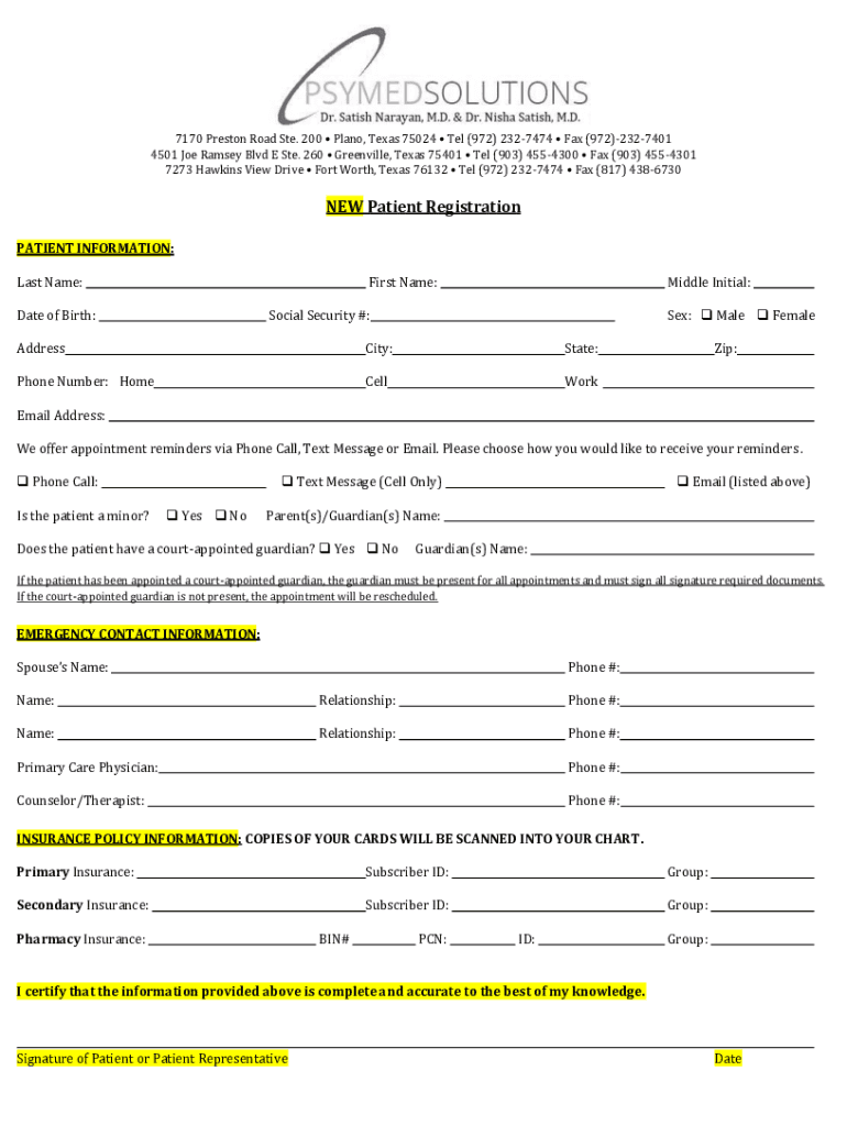 Form preview