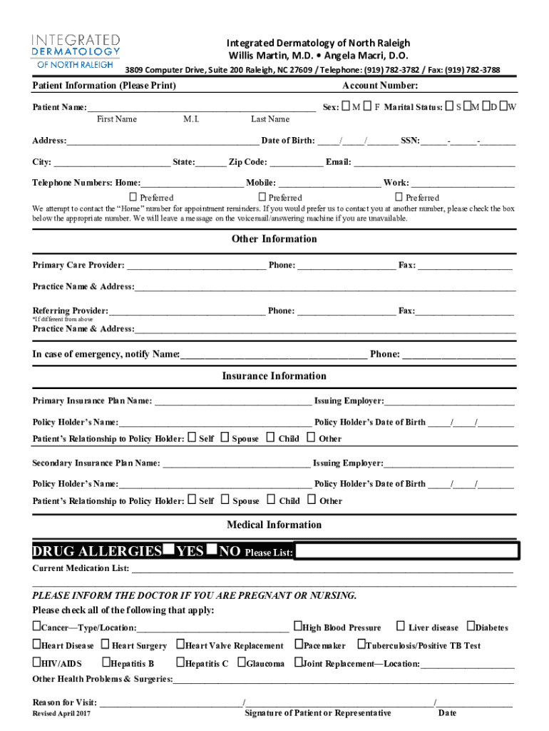 Form preview