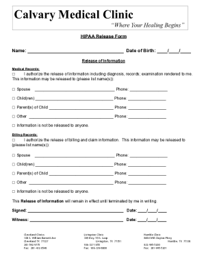 Fillable Online Hipaa Release Form2019 Patientpop Fax Email Print Fillable Online Hipaa Release Form2019 Patientpop Fax Email Print