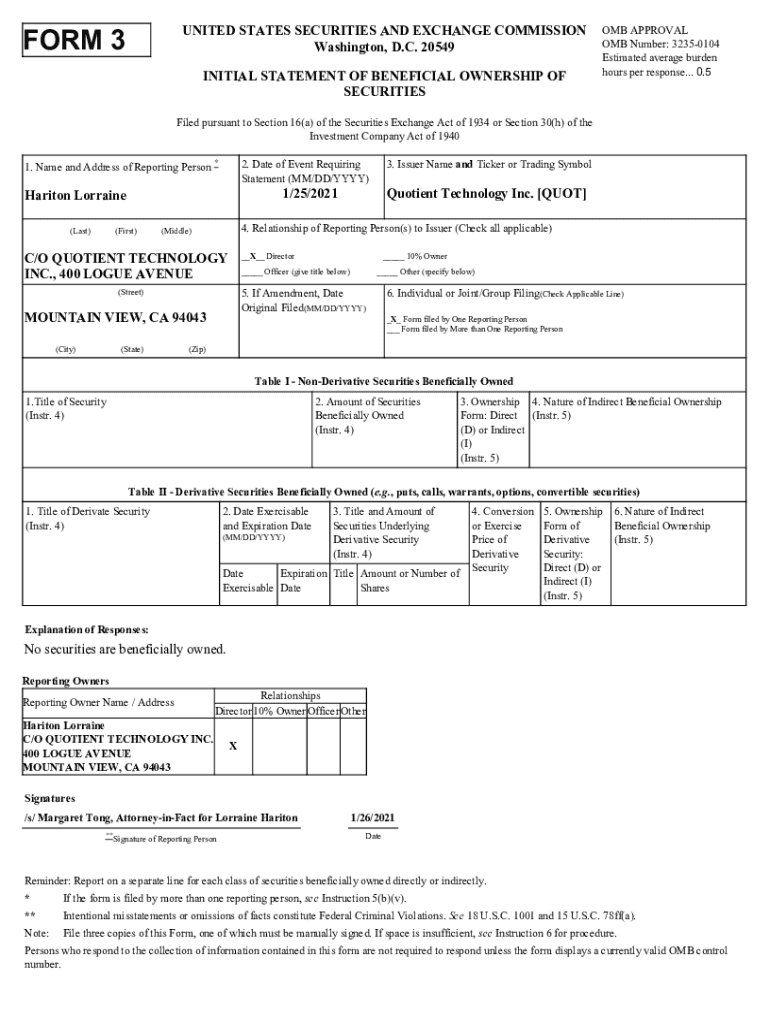 Form preview