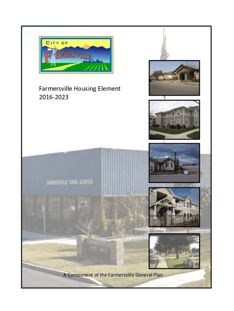 Fillable Online Draft Housing Element Submitted to HCD Town of