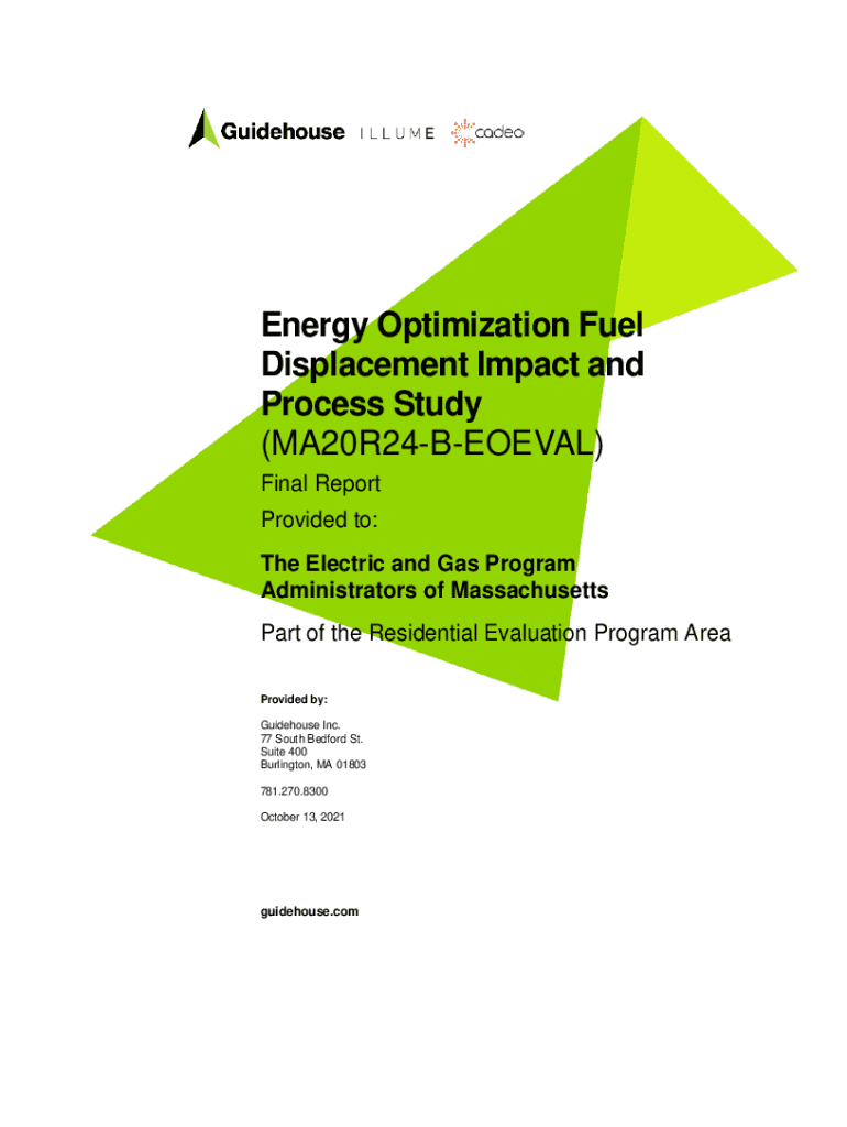 Fillable Online Energy Optimization Fuel Displacement Impact and