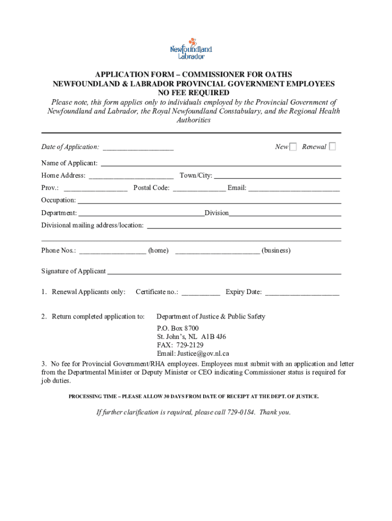 Fillable Online a commissioner for taking affidavits or a