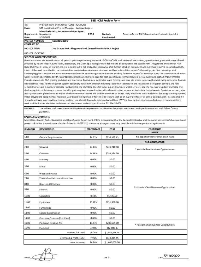Form preview