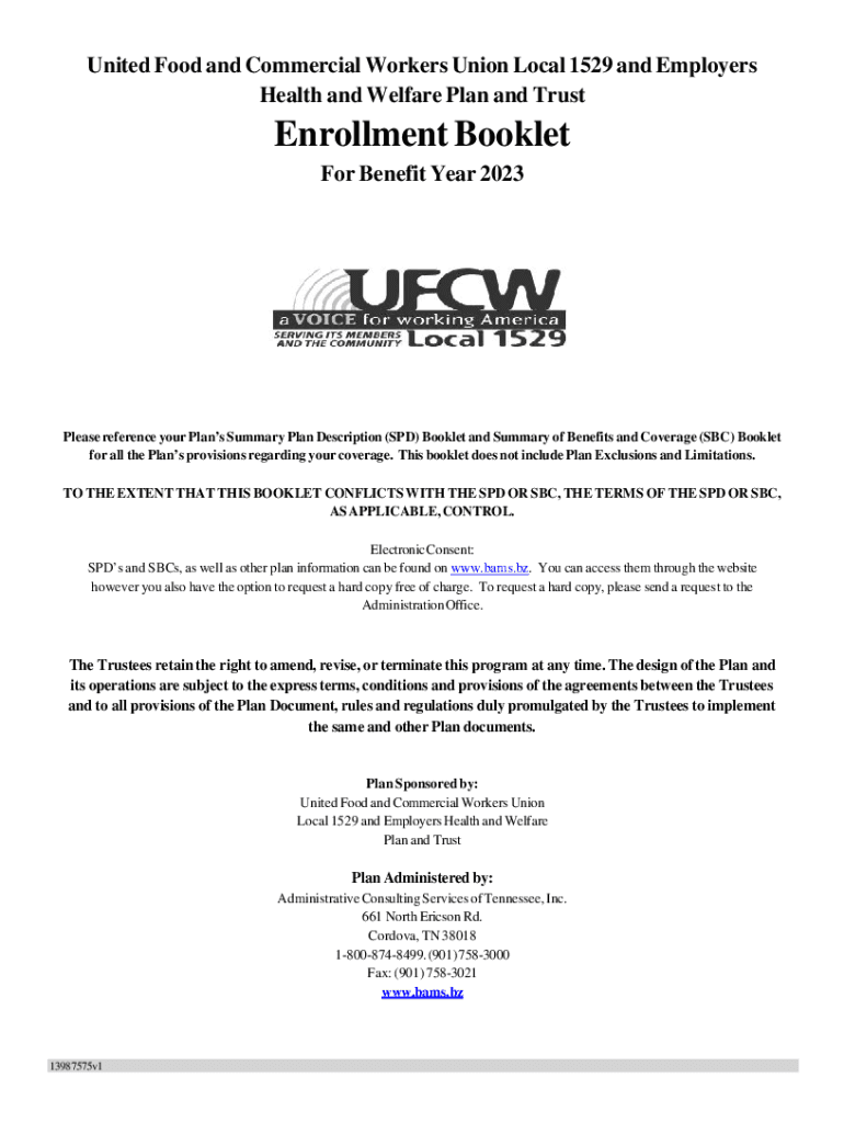 United Food and Commercial Workers Union Local 1529 and Employers Preview on Page 1