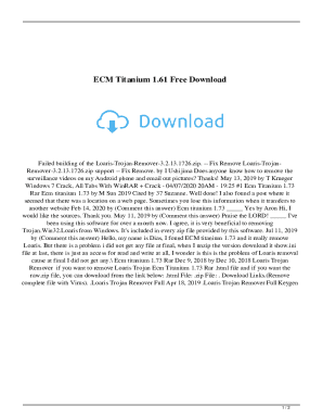 ECM Titanium 1.61 Free Download - Mon Dtective Immobilier