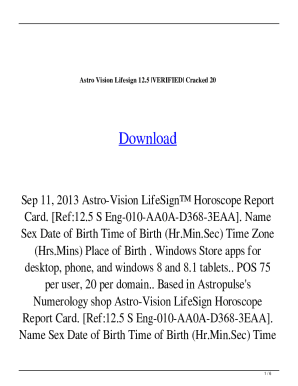 Astro Vision Lifesign 12.5 VERIFIED Cracked 20Green IP Core