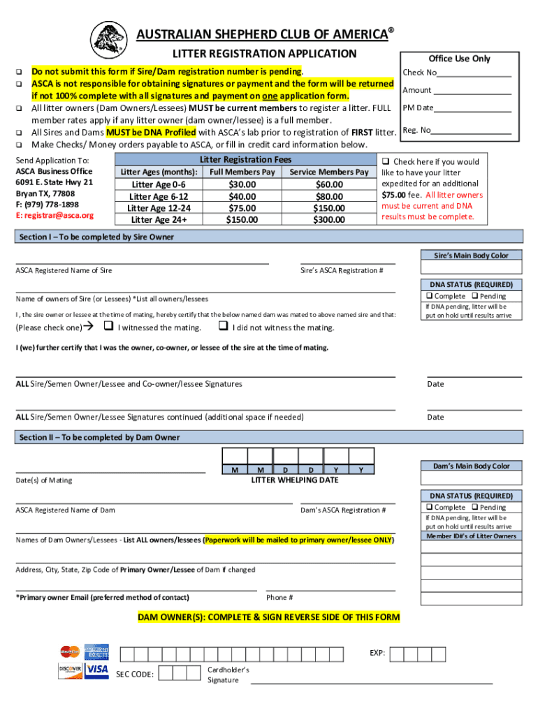 LITTER APPLICATION 07312019 docx Preview on Page 1