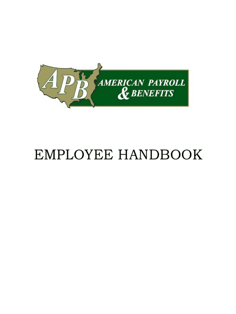 Fillable Online employee handbooks ADPemployee handbooks
