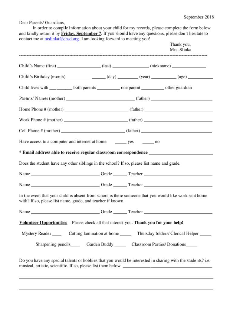 Form preview