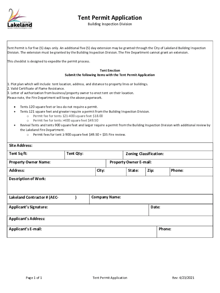 Building Inspection Division - Lakeland, Florida Preview on Page 1