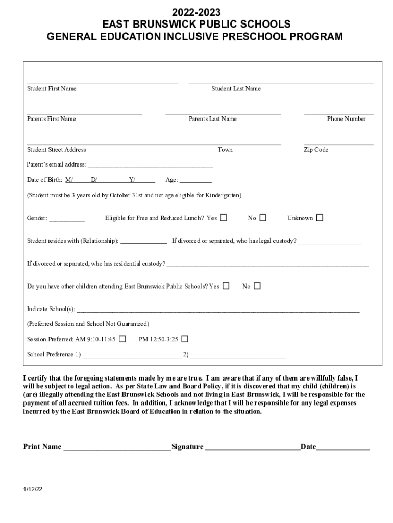 Form preview