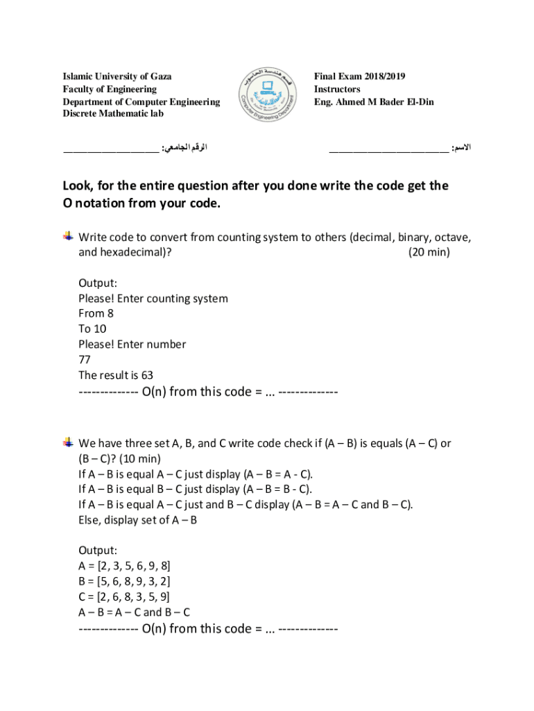 Form preview