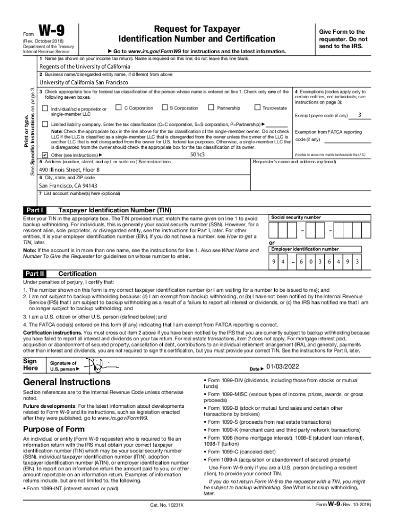 Fillable Online form-w9-2022.comW-9 Form 2022 - Printable PDF Template ...