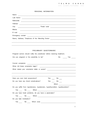 Form preview