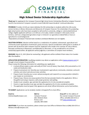 Fillable Online fill.ioHigh-School-Senior-Scholarship ...