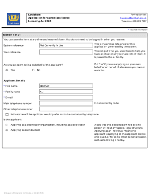 Form preview