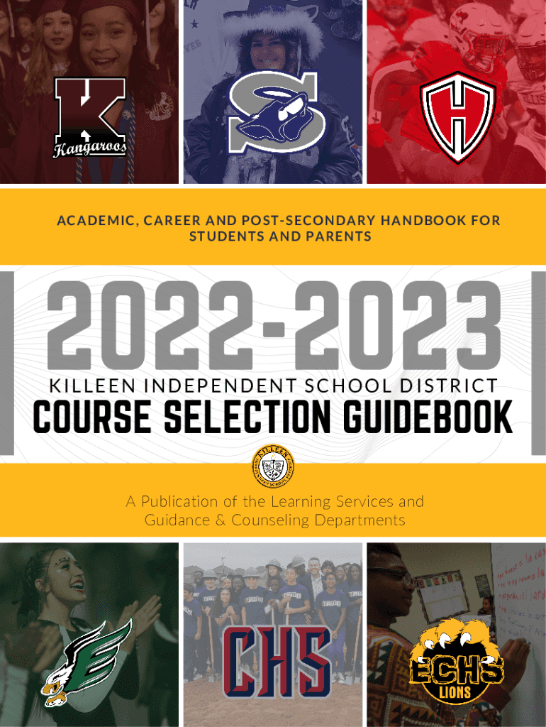 Fillable Online STUDENT HANDBOOK AND DISTRICT INFORMATION Killeen