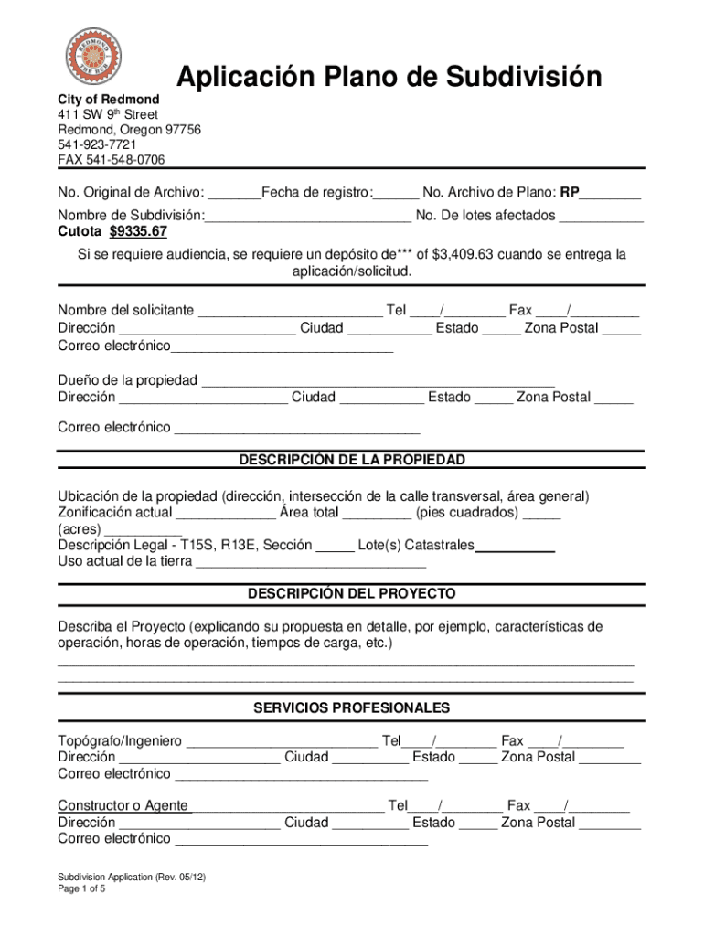 Fillable Online www.redmondoregon.govhomeshowpublisheddocument411 SW