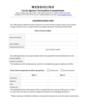 Property-Owner Consent Form