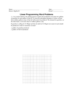 Fillable Online thesource2.metro.netldocumentHonors Algebra Ii Linear ...