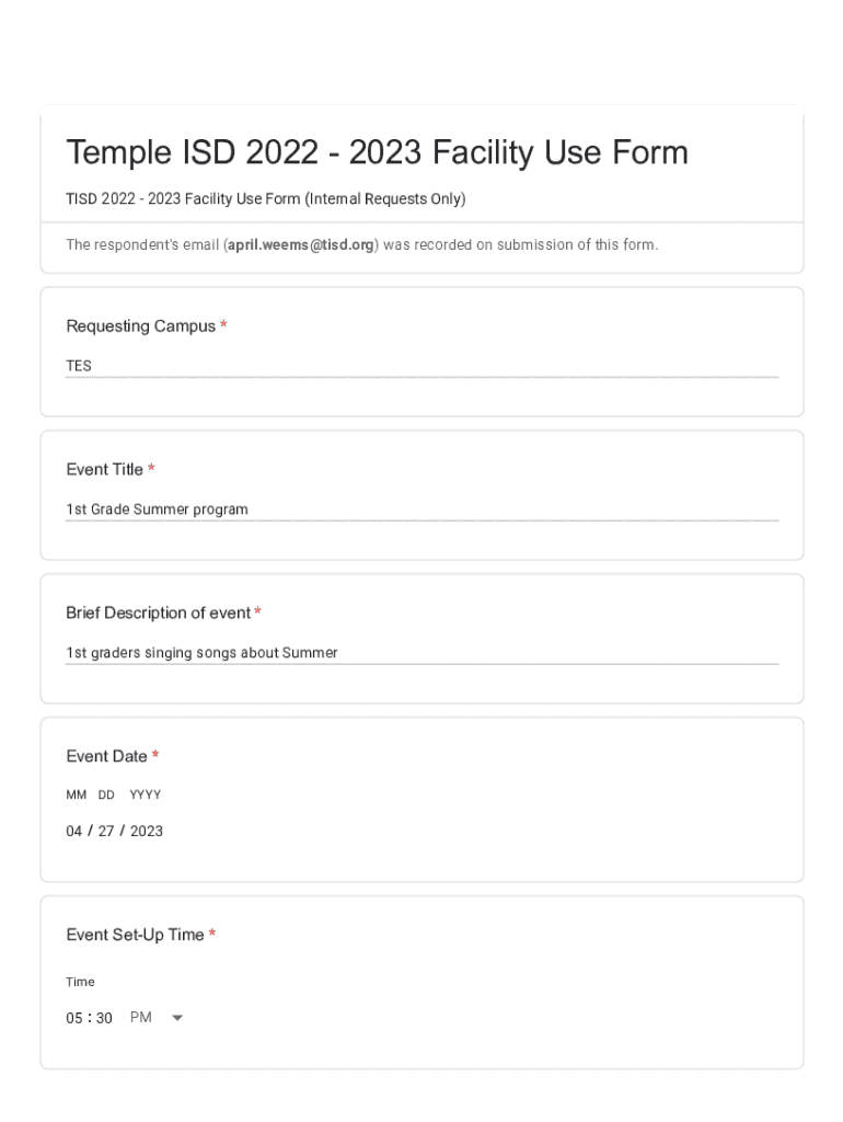 Form preview