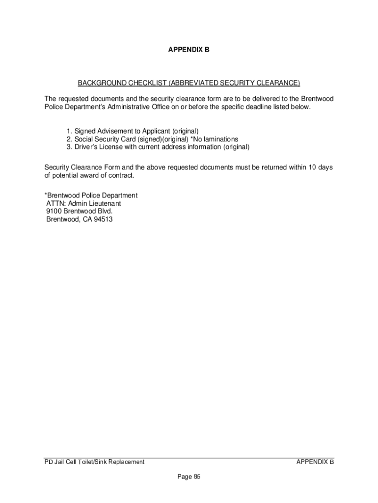 Fillable Online Security Clearances ExplainedTypes of Clearances and Getting ClearanceHow to