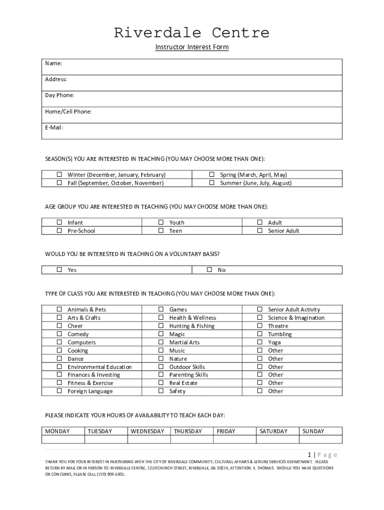 Form preview