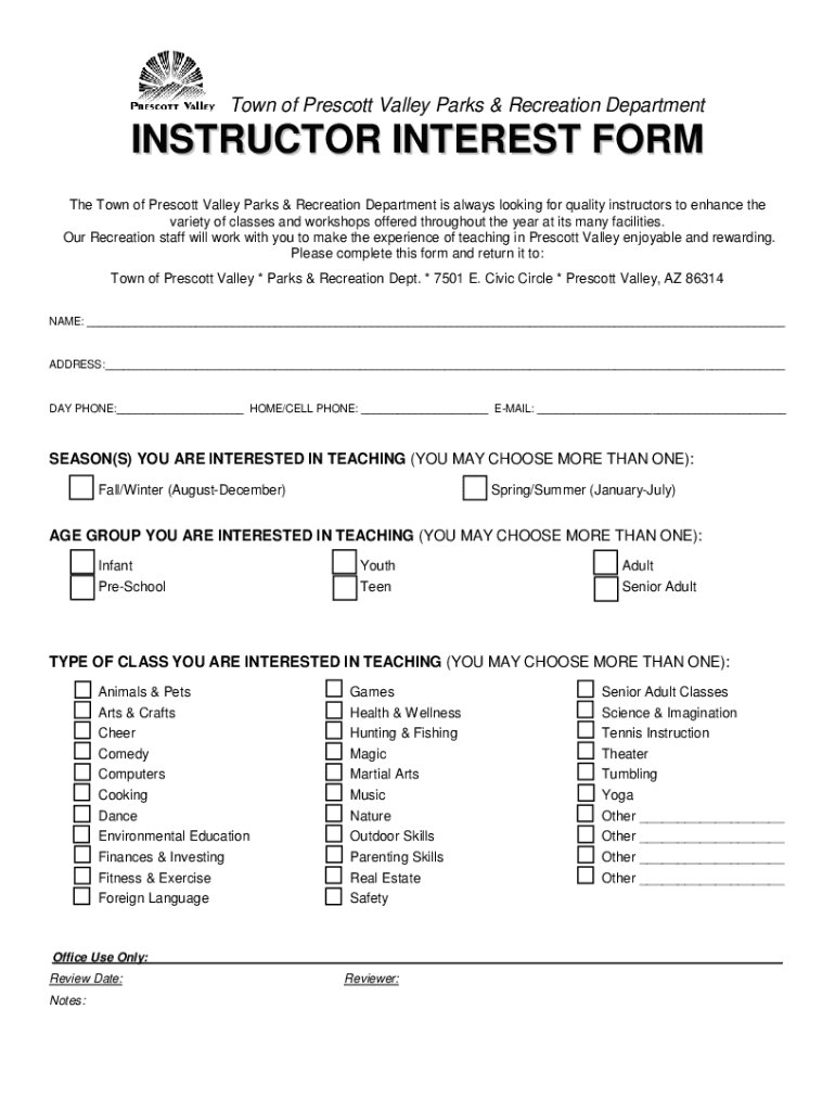Form preview