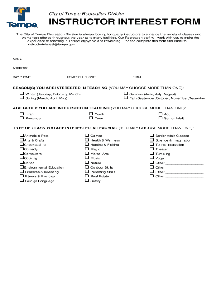 Form preview
