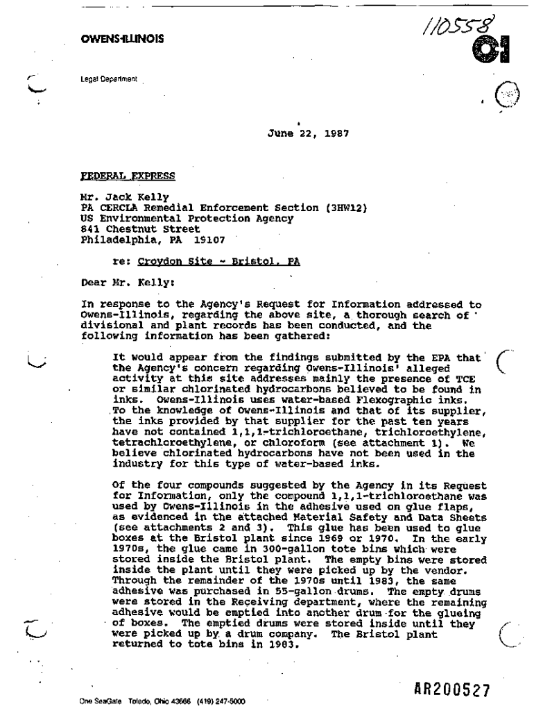 Fillable Online semspub.epa.gov work 03HAZARDOUS SUBSTANCES DATA BANK