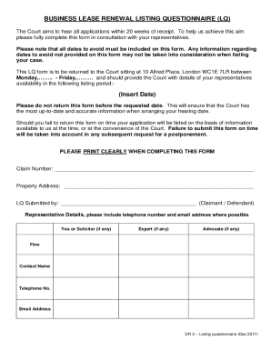 Form preview