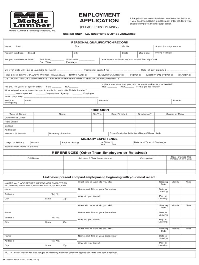 Fillable Online wpcontent uploadsCONSUMER CREDIT Mobile Lumber & Building