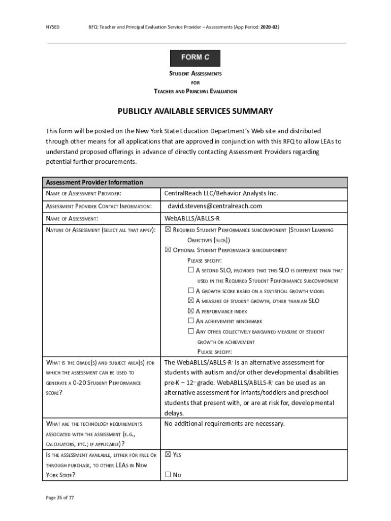 Form preview