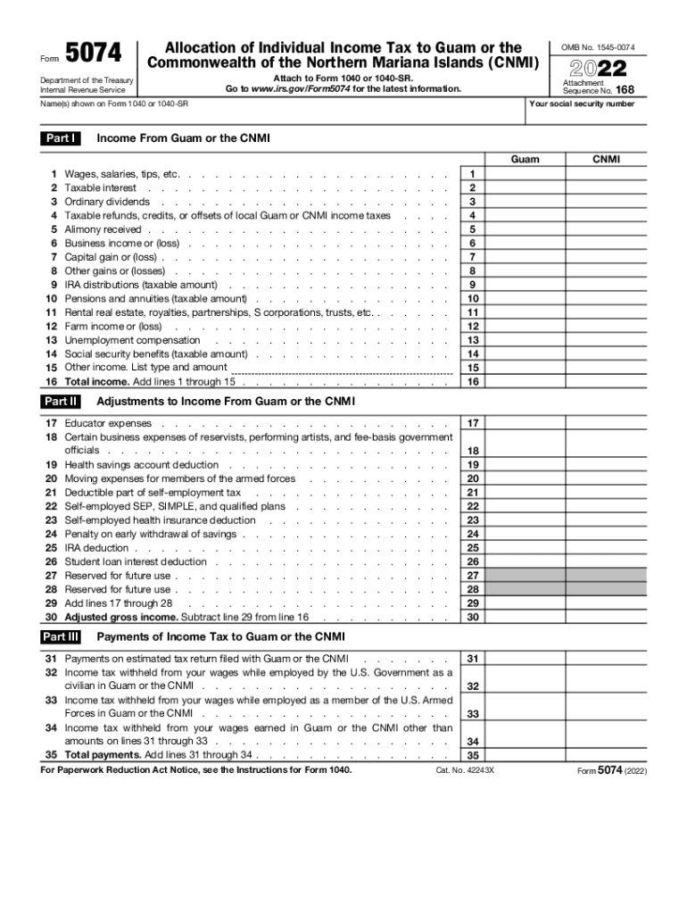 5074 form download Preview on Page 1