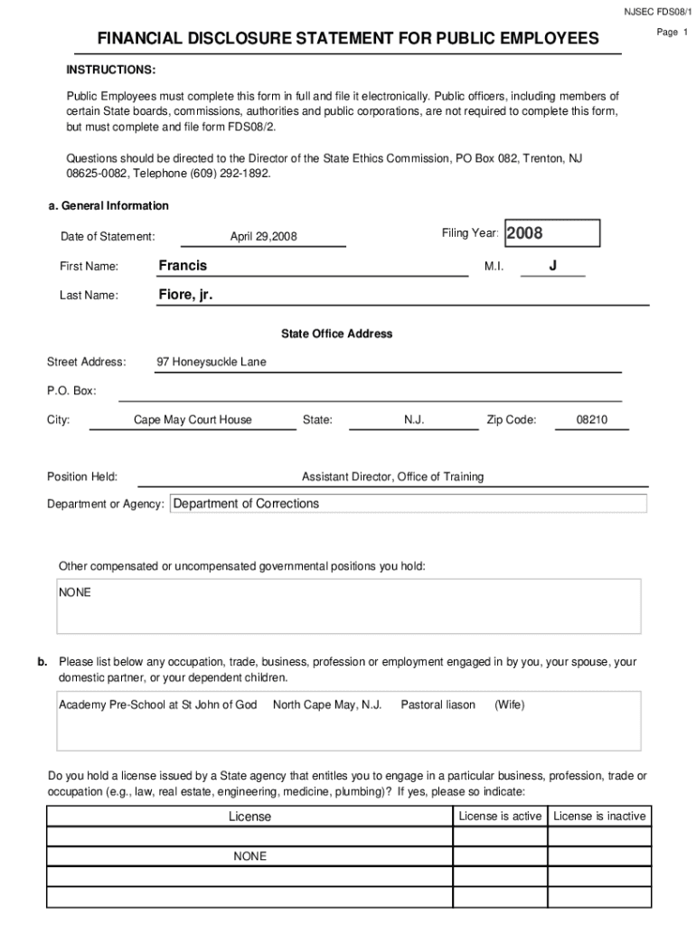 Fillable Online UNIFORM ETHICS CODE StateUNIFORM ETHICS CODE