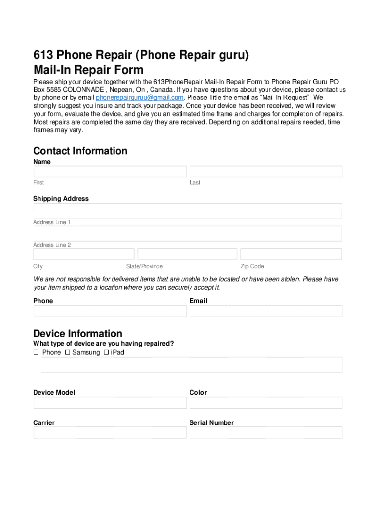 Form preview