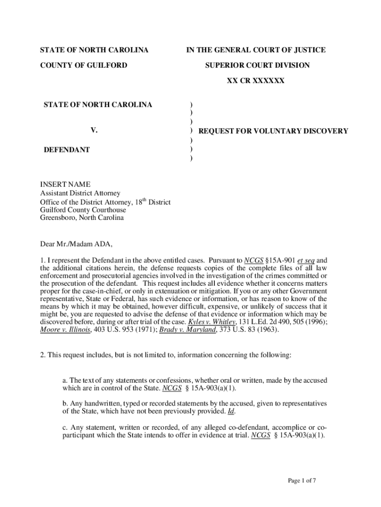 Fillable Online 31111informaldiscovery