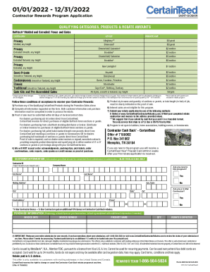fr.certainteed.com resources contractorcashbackCERTAINTEED 2022 CONTRACTOR REWARDS PROGRAM CONTRACTOR CASH BACK