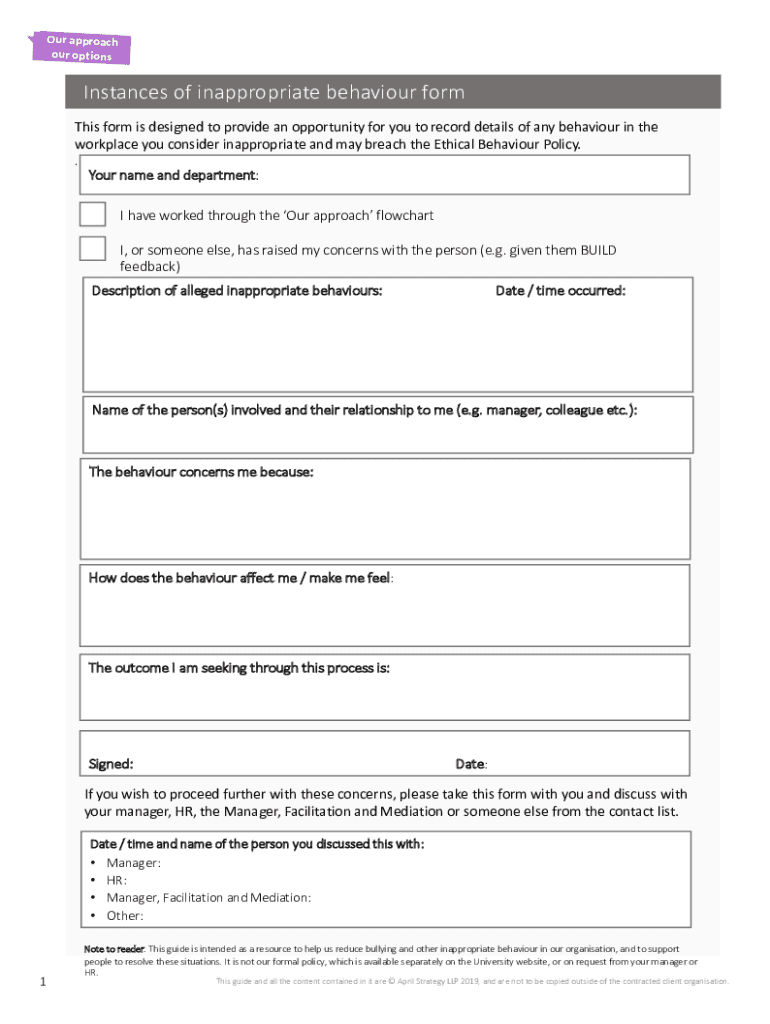 Form preview