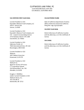 BEEF &amp;amp; BEAN JUMBO BURRITO 60-Day Notice