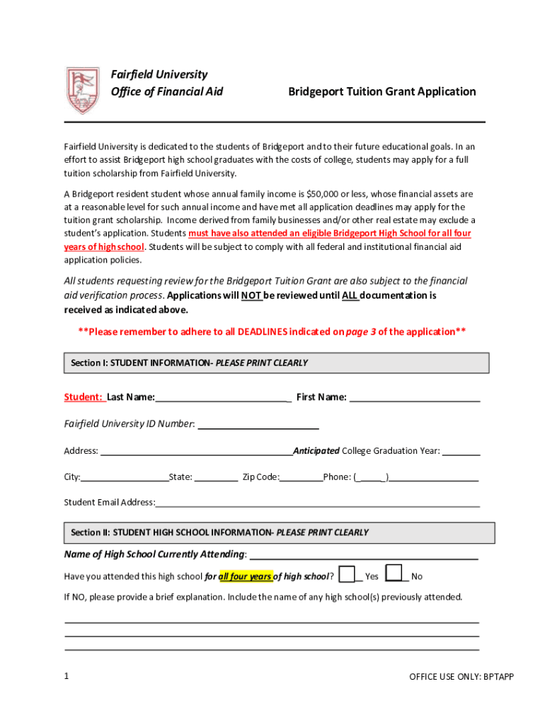 Fillable Online catalog.fairfield.edutuitionfeefinancialaidTuition