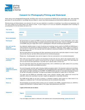 Fillable Online Free Photo Consent Form - WordPDFeFormsFree Passport ...