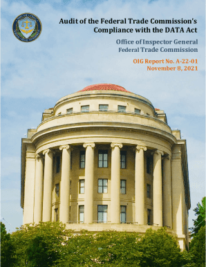 Fillable Online Audit Of The Federal Trade Commission S Compliance With Fillable Online Audit Of The Federal Trade Commission S Compliance With