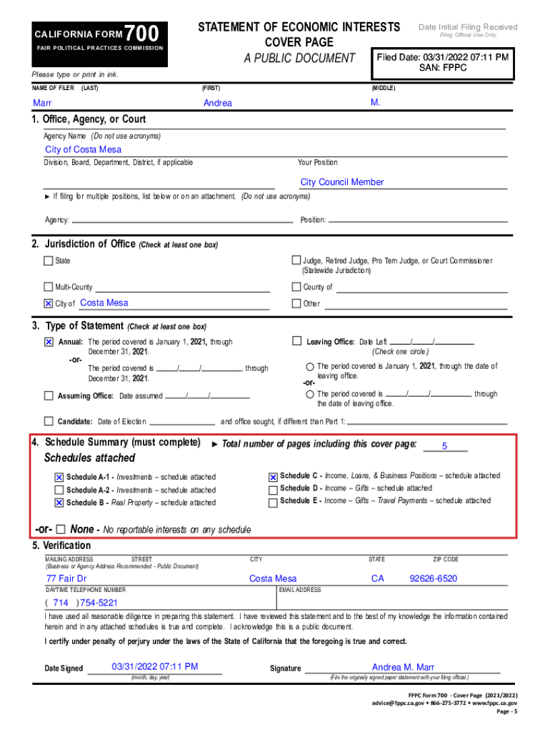 Form preview