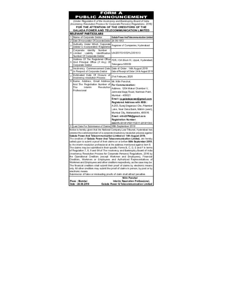 Form preview