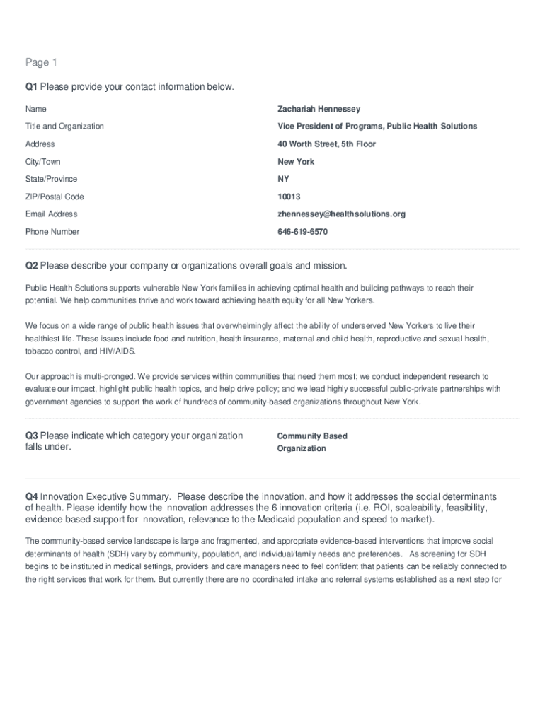 Form preview