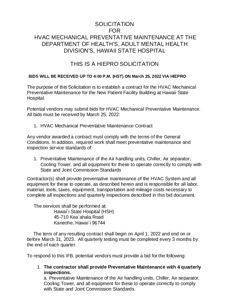 State Procurement Office HIePROState of Hawaii eProcurement