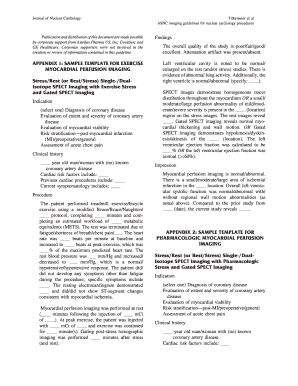 ASNC Nuclear Cardiology Imaging Guidelines